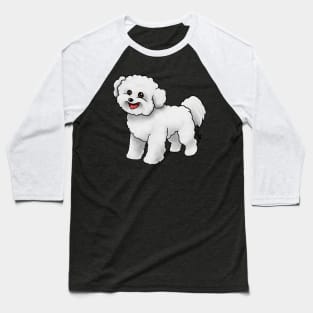 Dog - Bichon Frise - White Baseball T-Shirt
